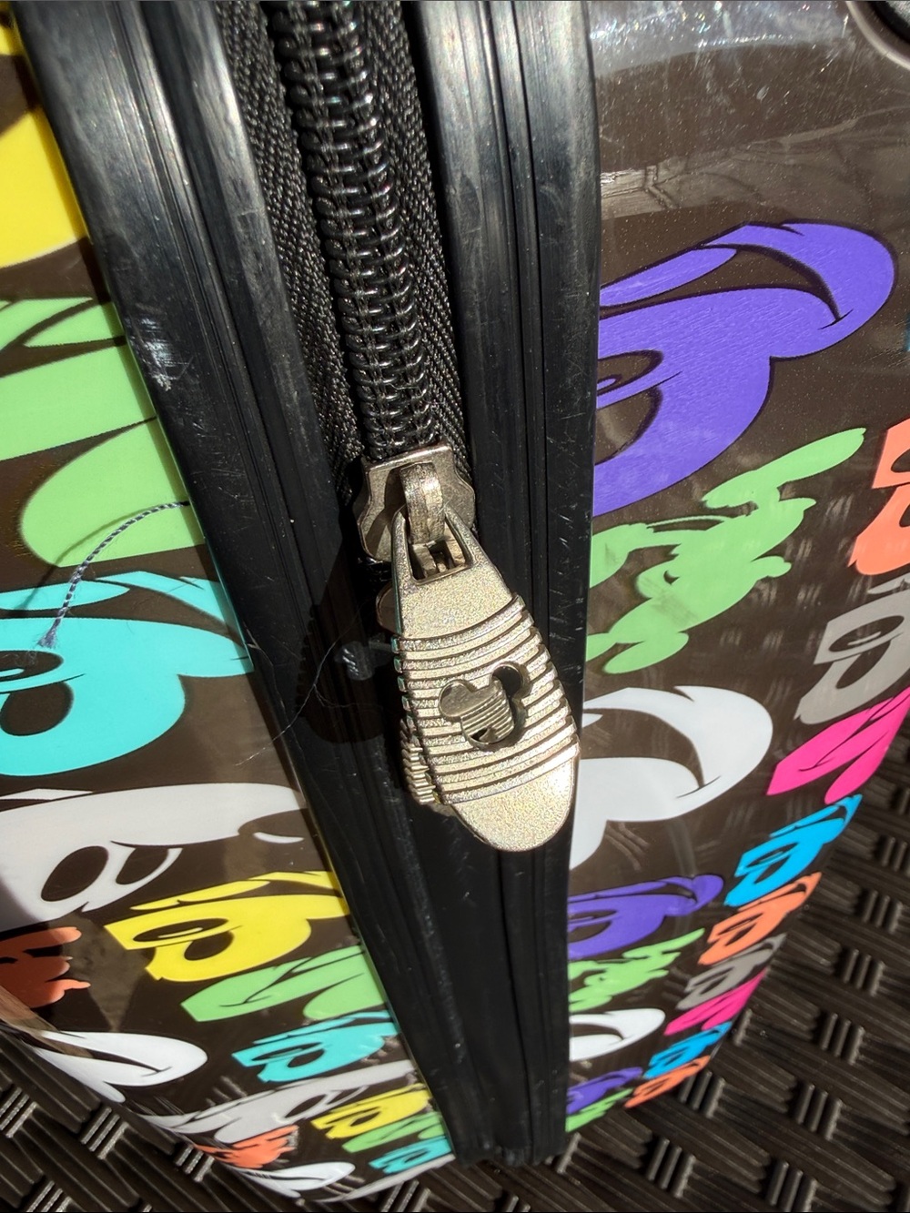 Disney Parks Mickey Mouse Pop Art Luggage 20" Hardcover Suitcase Spinner - Picture 14 of 15